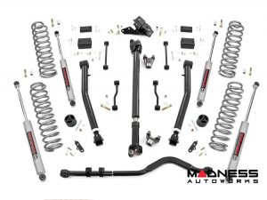 Jeep Wrangler JL Lift Kit - 3.5" - 2-Door - Control Arm Drop - N3 Shocks - w/ Driveshaft Jeep Wrangler JL Lift Kit - 3.5" - 2-Door - Control Arm Drop - N3 Shocks - w/ Driveshaft